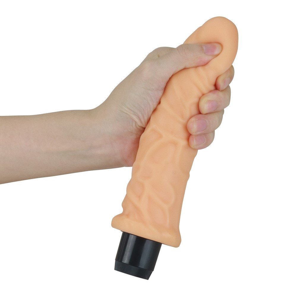 Вібратор 8.5 Real Feel Cyberskin Vibrator Sex Aura Київ - фото 4