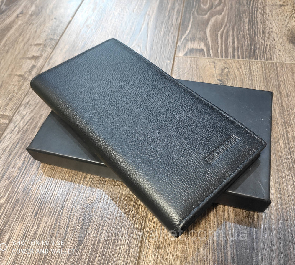 Классический мужской кожаный купюрник на магнитах Marco Coverna M 140 Киев - изображение 1