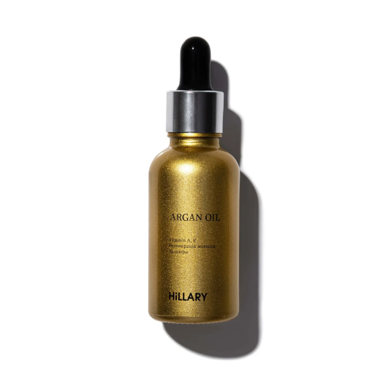 Марокканська арганова олія HILLARY холодного віджиму Cold-Pressed Moroccan Argan Oil 30 мл 2311111100366 Київ