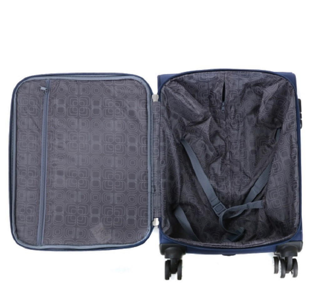 Чемодан тканевый MADISSON 35703 малый синий 4 колеса Киев - изображение 8