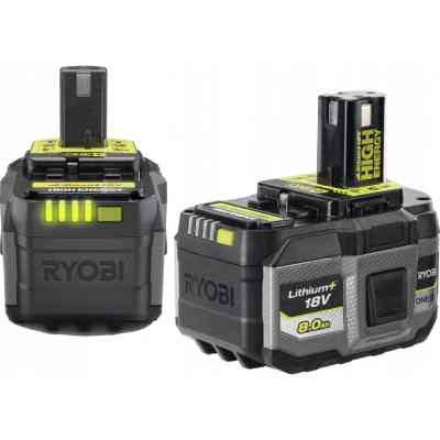 Аккумулятор к электроинструменту Ryobi ONE+ RB1880T High Energy Lithium+, 18V, 8Ah, 1.3кг (5133006264) Винница