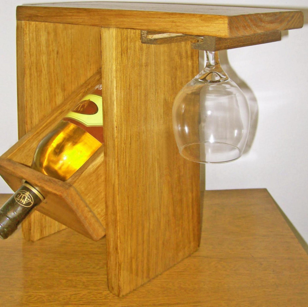 Настільна винна полиця "Вкунтіс" сієна Миколаїв - фото 1