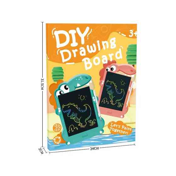 Планшет графический для рисования 8.5” с монохромным LSD экраном 