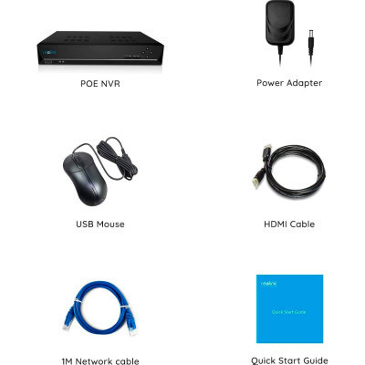 Реєстратор для відеоспостереження Reolink NVS8 без HDD (RLN8-410 без HDD) Вінниця - фото 7