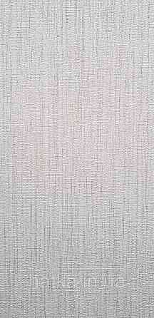 Шпалери вінілові на флізеліні Rasch Golden Hour метрові тонка смужка соломка під тканину білі із сірим Київ