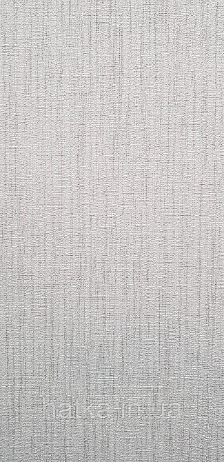 Шпалери вінілові на флізеліні Rasch Golden Hour метрові тонка смужка соломка під тканину білі із сірим Київ - фото 1