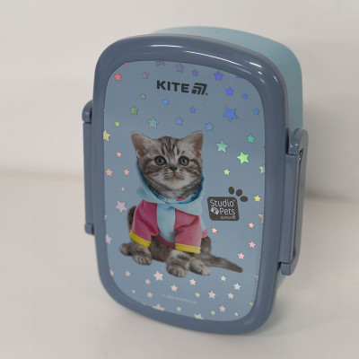 Ланч-бокс детский Kite Studio Pets з наповненням, 750 мл (SP25-163) Винница - изображение 5