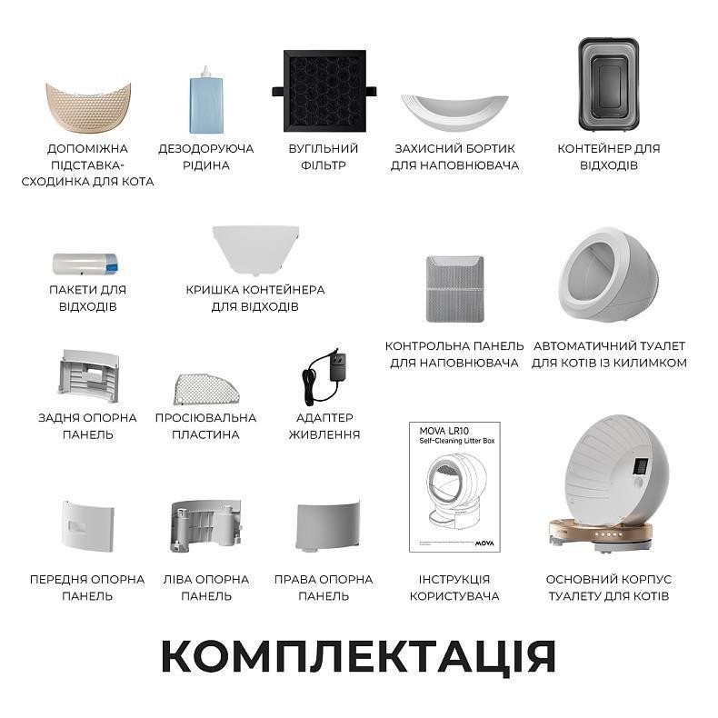 Автоматичний смарт-корпус для котів Mova LR10 Prime ( 17787 ) Харьков - изображение 17