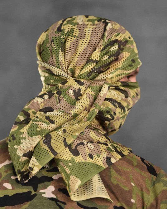 СІТКА-ШАРФ МАСКУВАЛЬНИЙ мультикам ВТ6028 Одеса - фото 2
