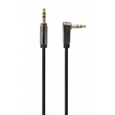Кабель мультимедійний Jack 3.5mm M to Jack 3.5mm M 1.0m угловой Cablexpert (CCAPB-444L-1M) Вінниця - фото 1