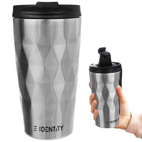 Термокружка IDENTITY 430 мл, серая Киев