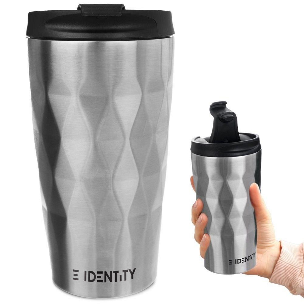 Термокружка IDENTITY 430 мл, серая Киев - изображение 1
