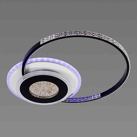 SIRIUS Люстра світлодіодна акрилова Sirius C7067/500 WH+BK (RGB) 80W+8W Коломия