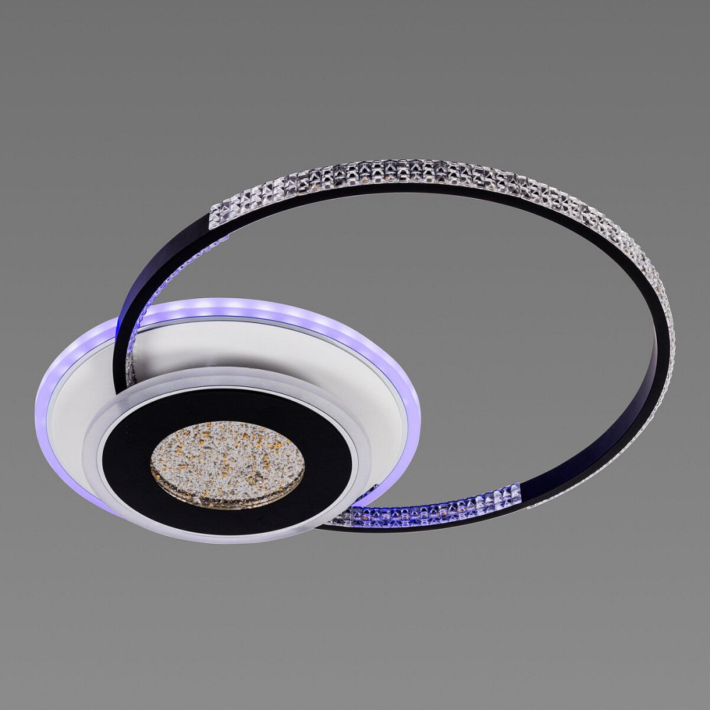 SIRIUS Люстра світлодіодна акрилова Sirius C7067/500 WH+BK (RGB) 80W+8W Коломия - фото 5