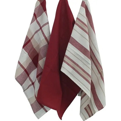 Рушник Kela кухонний набір Pasado, червоний, 65x45 см, 3 шт (15963) (00000018275) Вінниця - фото 2