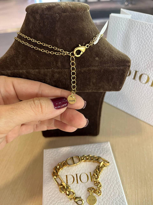 Діор набір браслет та підвіска / Dior Одеса - фото 2
