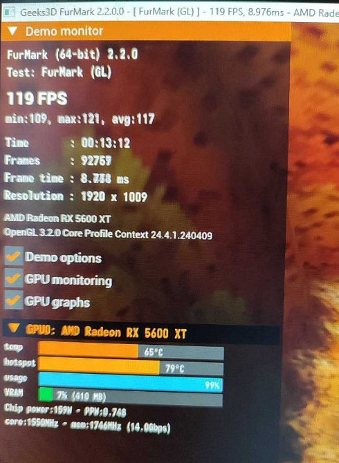 Відеокарта: XFX AMD Radeon RX 5600 XT 6Gb. THICC III PRO. Київ - фото 4