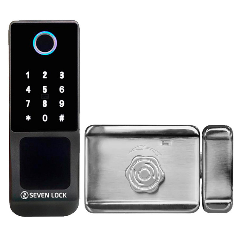 Умный биометрический замок SEVEN LOCK SL-7770BF Киев - изображение 3