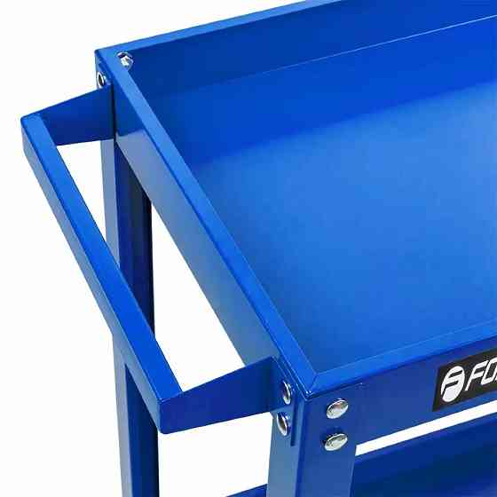 Візок інструментальний 2-х поличний (350х770х820мм, розміри полиць-60х350х700мм) Forsage F-1141342 Одесса