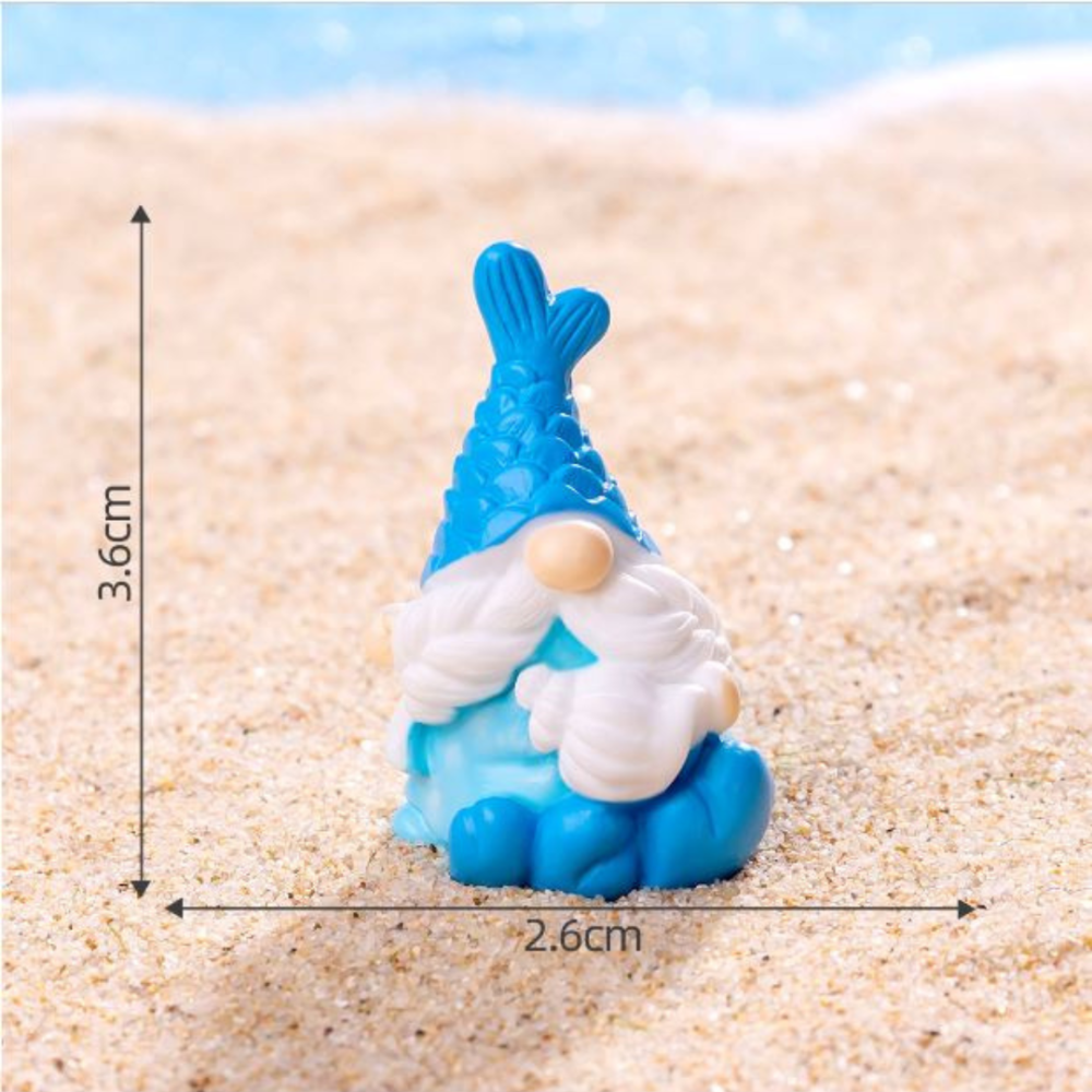 Серия фигурок Гномы  на пляже для миниатюры, хендмейда, флорариума,песочного стола Одесса - изображение 7