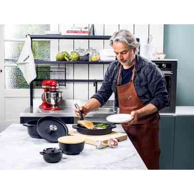 Сковорода KitchenAid Matte Oven-to-table гриль 26 см (CC004600-001) Вінниця