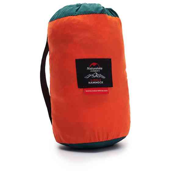 Гамак одномісний Naturehike Single Super light NH17D012-C, 340T polyester, помаранчевий Київ