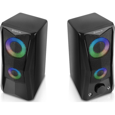 Акустична система REAL-EL S-107 USB Black (EL121100017) Вінниця - фото 8