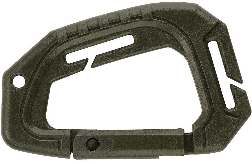 Туристический пластиковый Карабин 9.3 см M-Tac (MTC-TCTCRBNR-OD) Olive Нововолынск - изображение 2