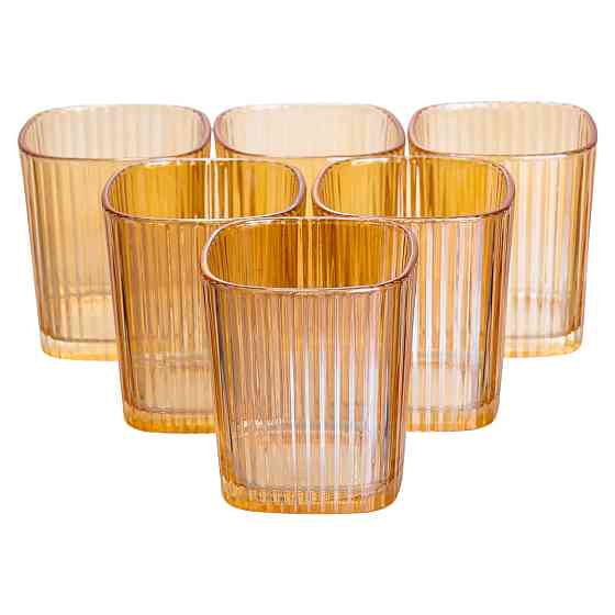 Yiwu Глечик 1.8 л зі склянками 6 штук по 200 (мл) графин для компоту соку води лимонаду глечик Коломия