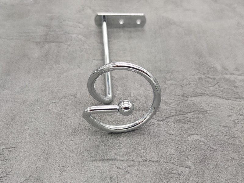 Комплект підхватів для штор Orvit Спіраль 140 Х 60 мм Хром пара-2шт. (00-00001158) Львов - изображение 2