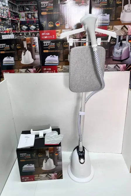 Kemei Белый Отпариватель вертикальный для одежды со стойкой Zepline ZP-130 3000W Коломия - фото 4