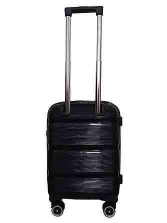 Валіза поліпропіленова Milano Bag 0307 мікро 52 см чорна Київ