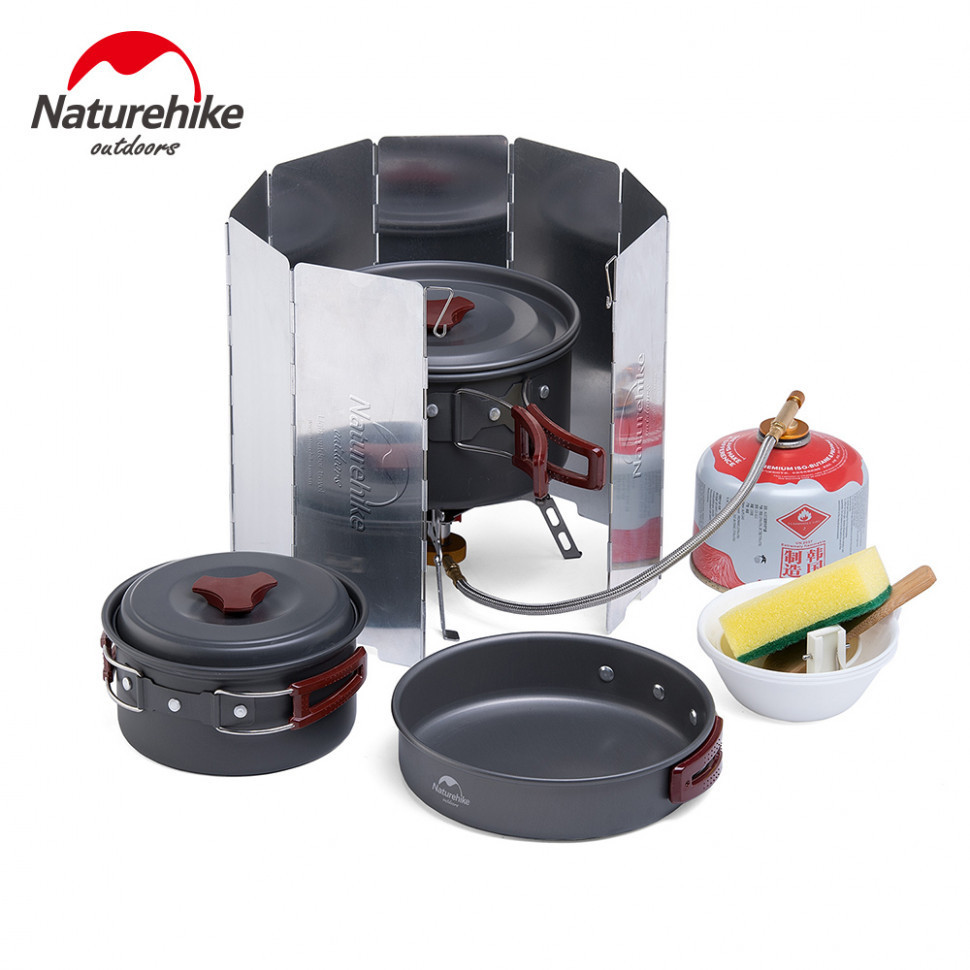 Ветрозащитный экран для горелки Naturehike NH 10 NH20CJ008 steel Киев - изображение 3
