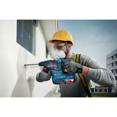 Перфоратор Bosch GBH 185-LI, 18В, SDS-Plus, 1.9Дж, бесщеточный, 1х4.0Ah (0.611.924.022) Винница - изображение 2