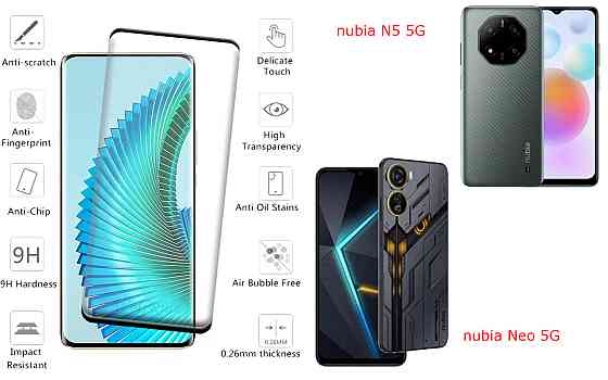 Захисне скло HyperGlass Pro для nubia N5 5G, nubia Neo 5G – максимальна чутливість та захист Київ