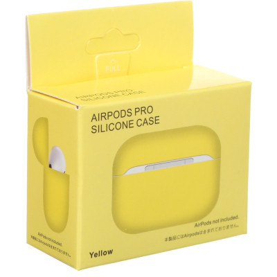 Чохол для навушників Armorstandart Ultrathin Silicone Case для Apple AirPods Pro Yellow (ARM55963) Вінниця - фото 3