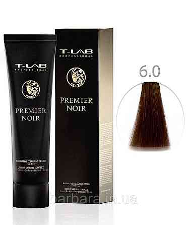 Крем-краска для волос T-LAB Professional Premier Noir Colouring Cream 6.0 натуральный темный блондин Киев