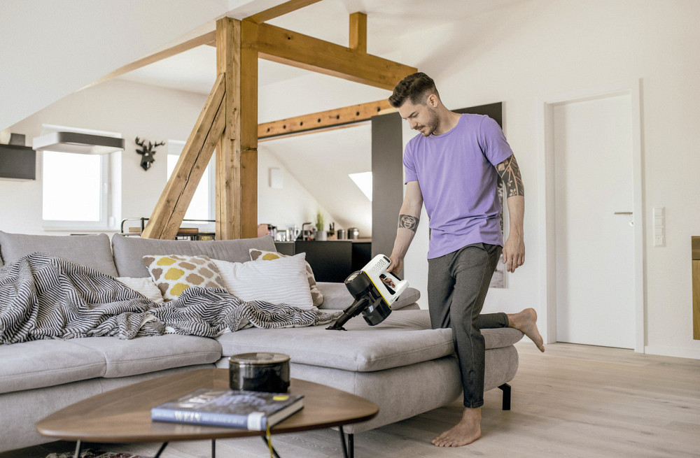 Акумуляторний пилосос Karcher VC 4 Cordless myHome 21.6 В, 0.65 л, до 30 хв роботи Київ - фото 3