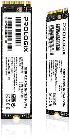 Накопичувач SSD  256GB Prologix S380 M.2 2280 PCIe 3.0 x4 NVMe TLC (PRO256GS380) ( M.2 2280 ) Харьков