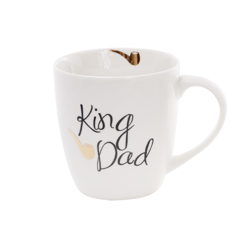 Кружка 520мл порцелянова King Dad Queen Mom BONA DI Житомир