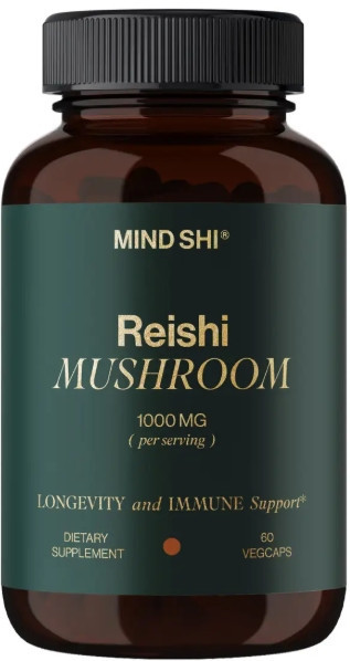 Гриб Рейші Reishi Mushroom 1000 mg 60 капс Київ - фото 1