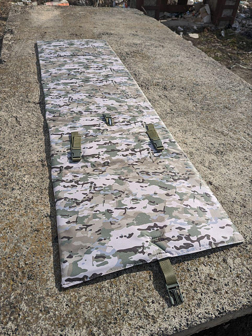 Каремат тактичний складний армійський снайперський сидіння піддупник бістроз&ємний Hotass 165×45 см  Дніпро - фото 9