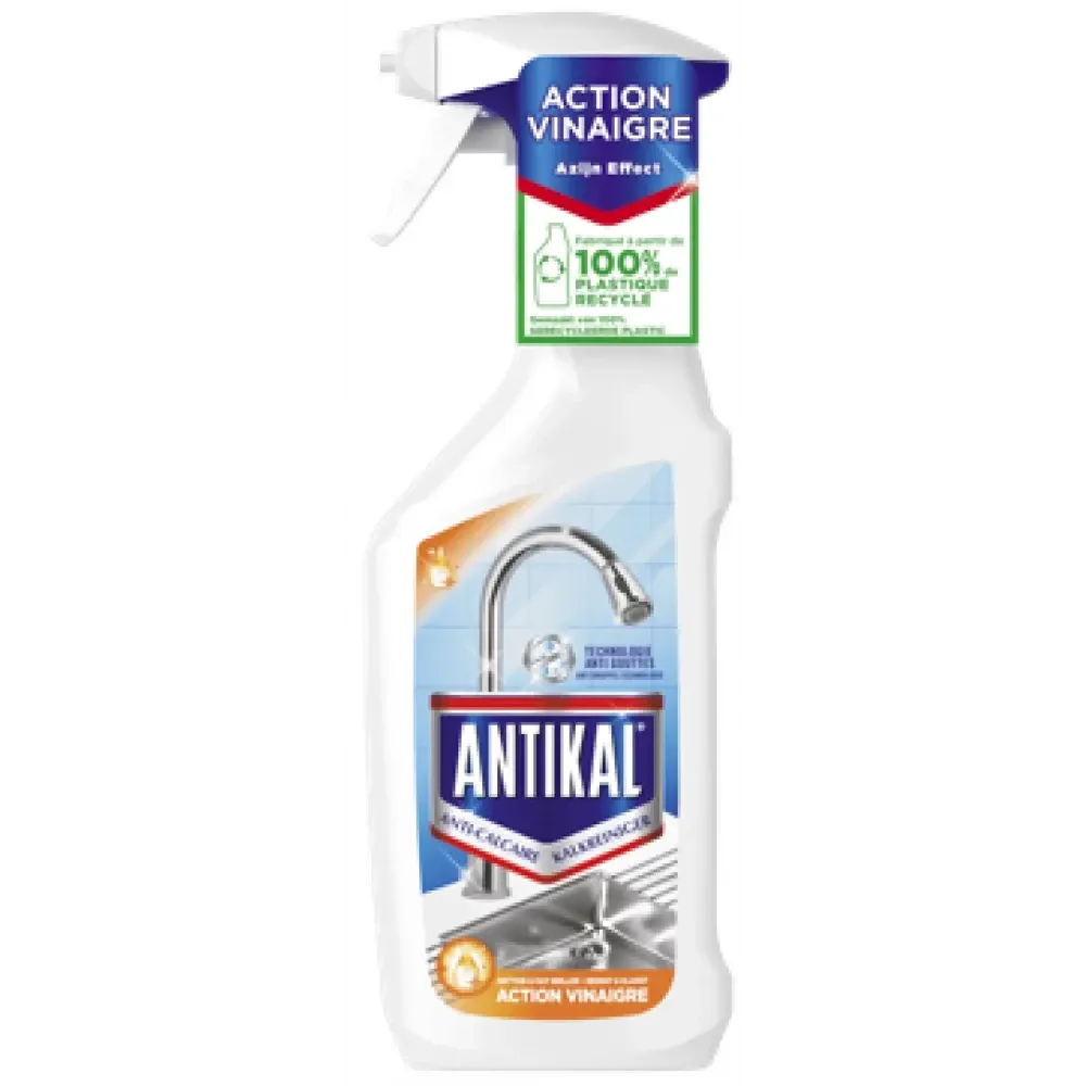 Очисний засіб проти вапняного нальоту Antikal Vinaigre Spray з оцтом 500 ml Львів - фото 1