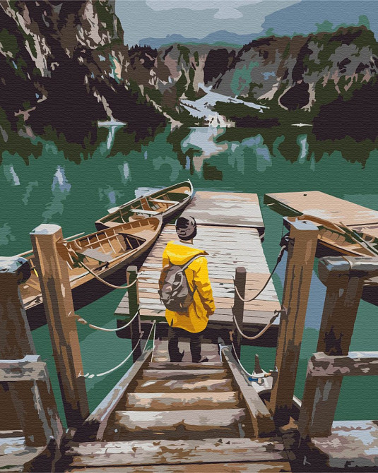 Мандрівник на озері Брайес Київ - фото 1