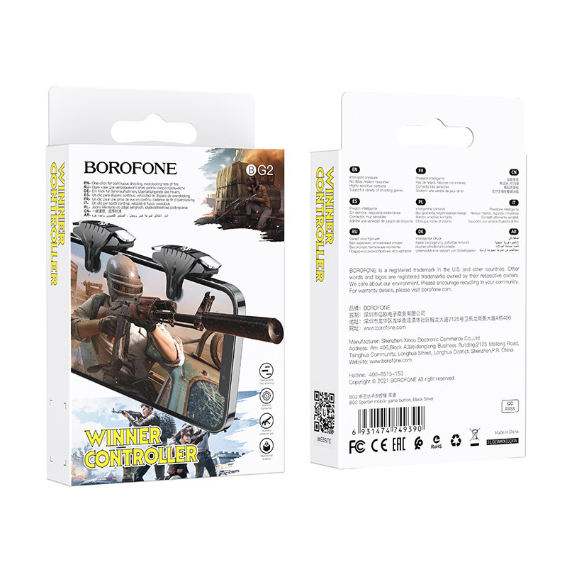 Ігровий контролер BOROFONE BG2 Spartan чорний Київ - фото 5