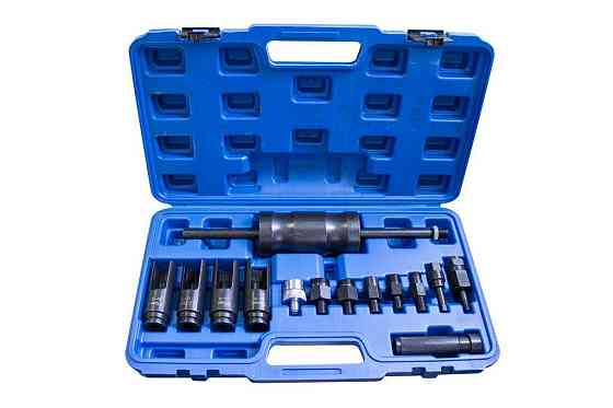 Знімач для дизельних форсунок 14 шт. (зворотний молоток), у кейсі Одеса