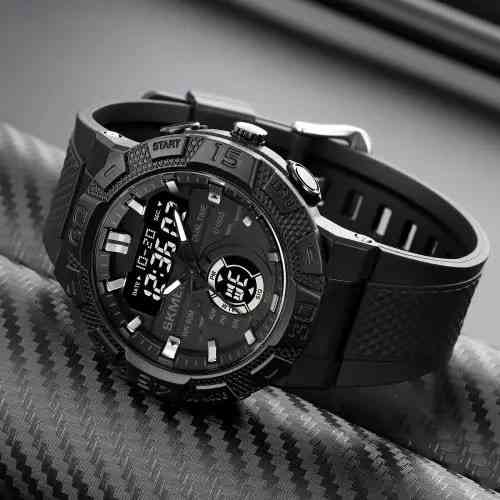 Мужские армейские водостойкие тактические часы SKMEI 1881BKBK, Хорошие наручные PT-673 часы мужские Киев