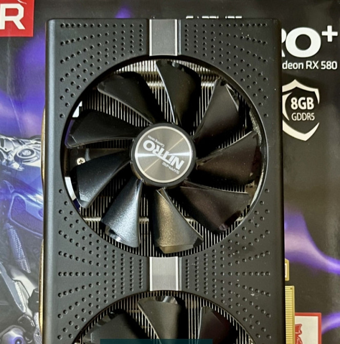 Видеокарта AMD Radeon RX 580 8Gb. Saphire Nitro+ . Киев - изображение 2