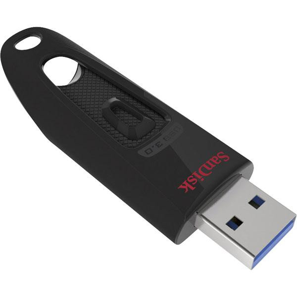 Флеш-накопичувач SanDisk USB 3.0 Ultra 128Gb (130Mb/s) Black Київ - фото 5