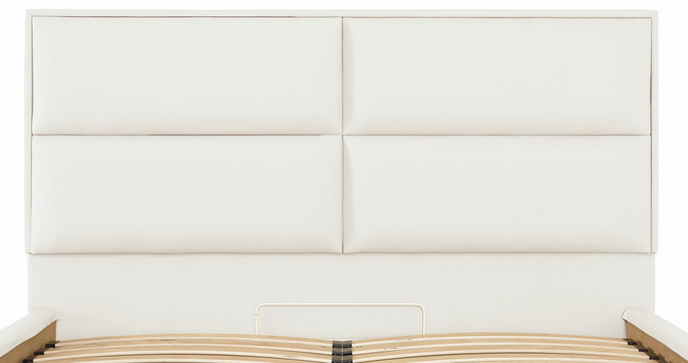 Кровать Двуспальная Sheffield VIP 180 х 200 см Fly 2200 С дополнительной металлической цельносварной рамой Белый Днепр - изображение 11